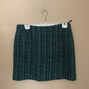 JCrew Tweed Mini Skirt